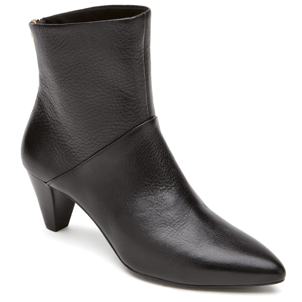 Rockport Støvler Dame Svart - Total Motion Saleya Cuff - TRFU69150